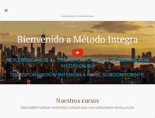 Tablet Screenshot of metodointegra.com